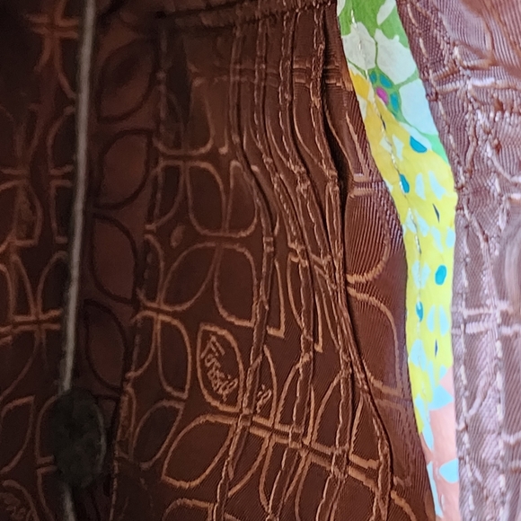 Fossil floral multi pattern leather crossbody bag - Picture 4 of 7